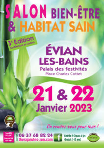 SALON BIEN-ETRE - 20 & 21 JANVIER 2024 - EVIAN-LES-BAINS (74) - 01.  Janvier - EVIAN-LES-BAINS - 01. Janvier - Haute-Savoie - Rhône-Alpes